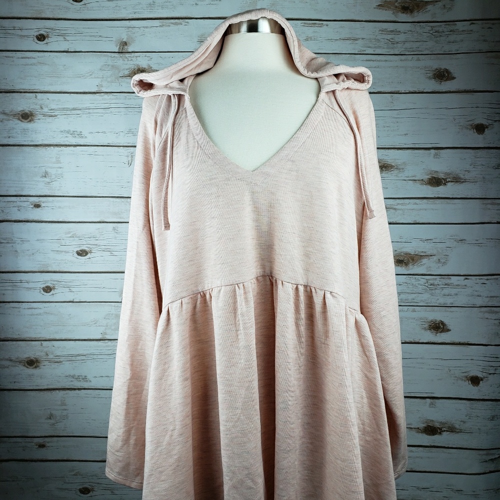 Womans TORRID hooded fall top size 3x